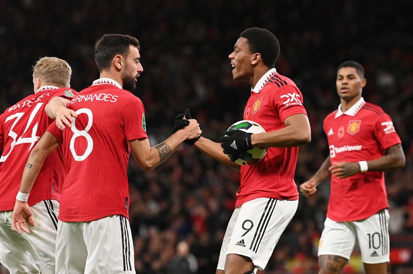 Manchester United revenge against Aston villa in Carabao Cup Win.