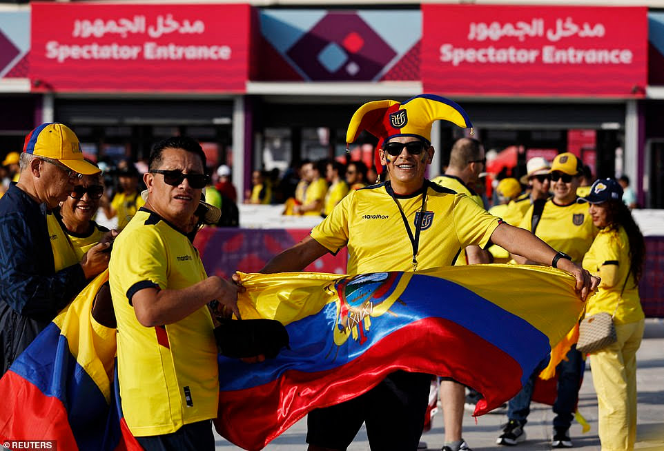 Qatari people at world cup