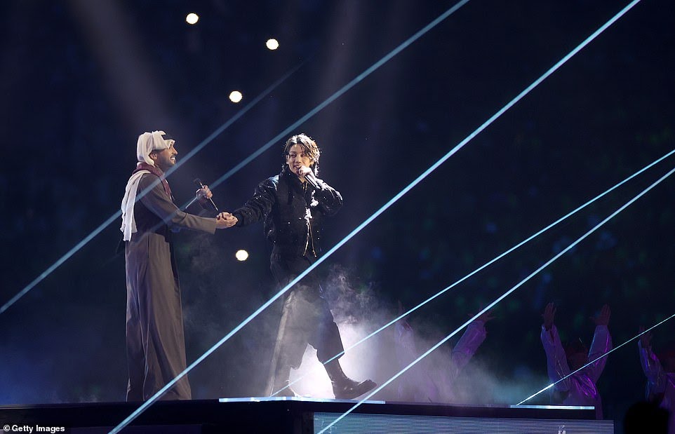 Jung Look Bts at FIFA World Cup 2022