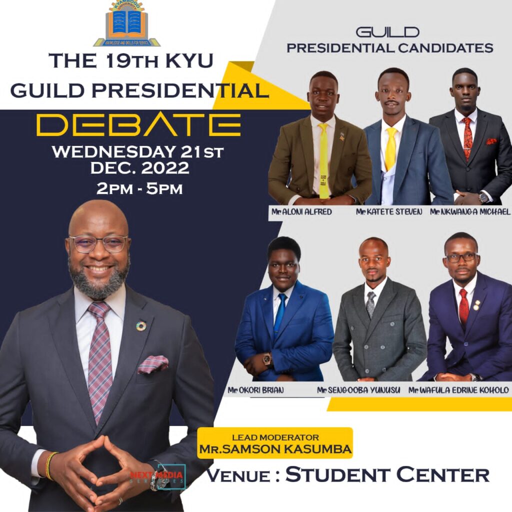 The Emoji Guy In Kyambogo Guild Race 3 Kyambogo university presidential debate