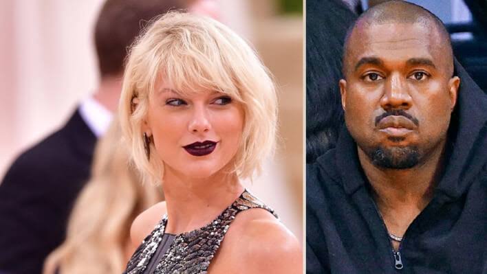 Taylor swift and Kanye west
