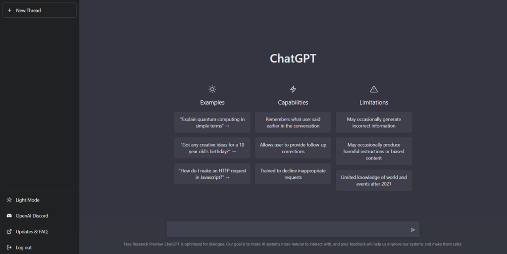 ChatGPT Guide On How To Use 4 ChatGPT interface