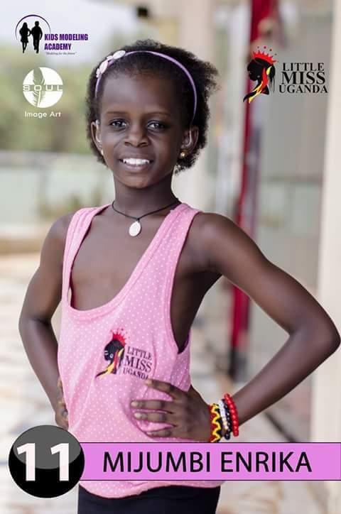 Enrika Mijumbi Kabagenyi little miss Uganda