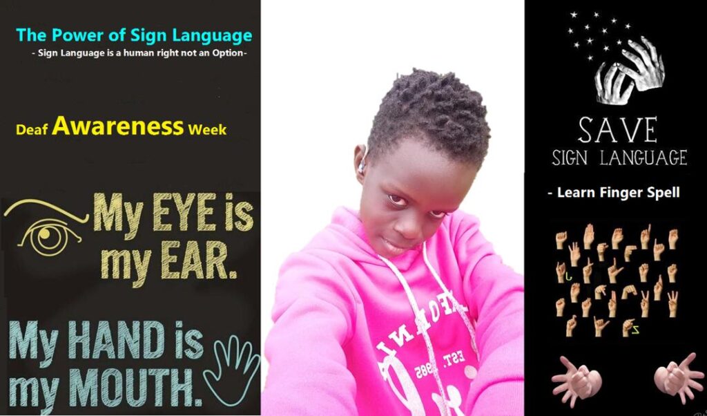 Enrika Mijumbi Kabagenyi, The Brilliant Pretty Deaf Model