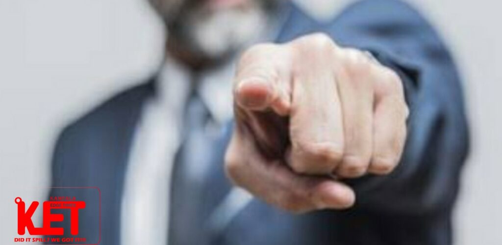 10 Things Not To Do During An Interview. 4 Finger pointing