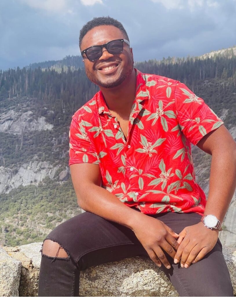 Jerry Fisayo-Bambi | One On One With Africa News' Journalist 5 Wearing red shirt