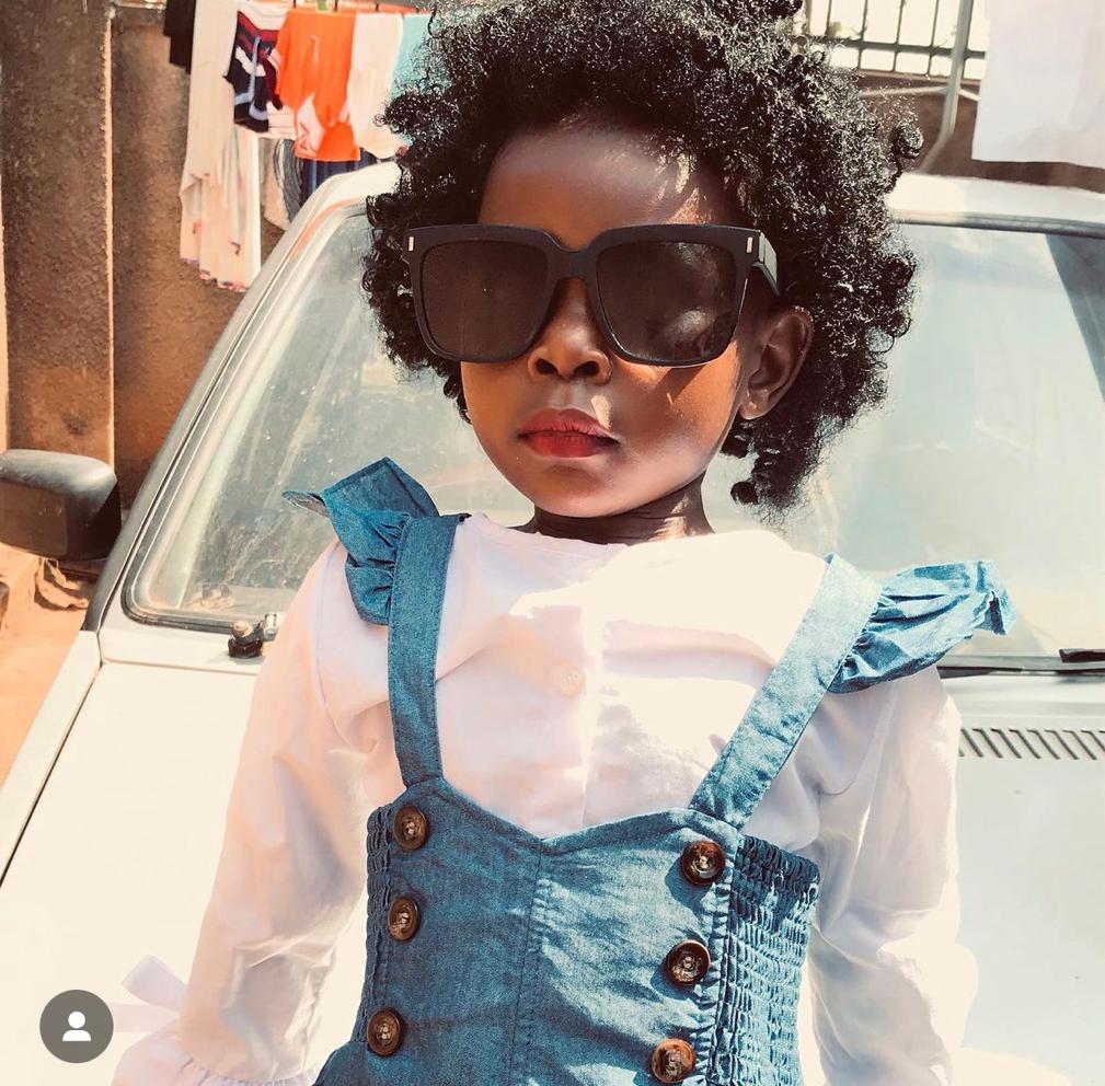Baby Adeuiz wearing stunners