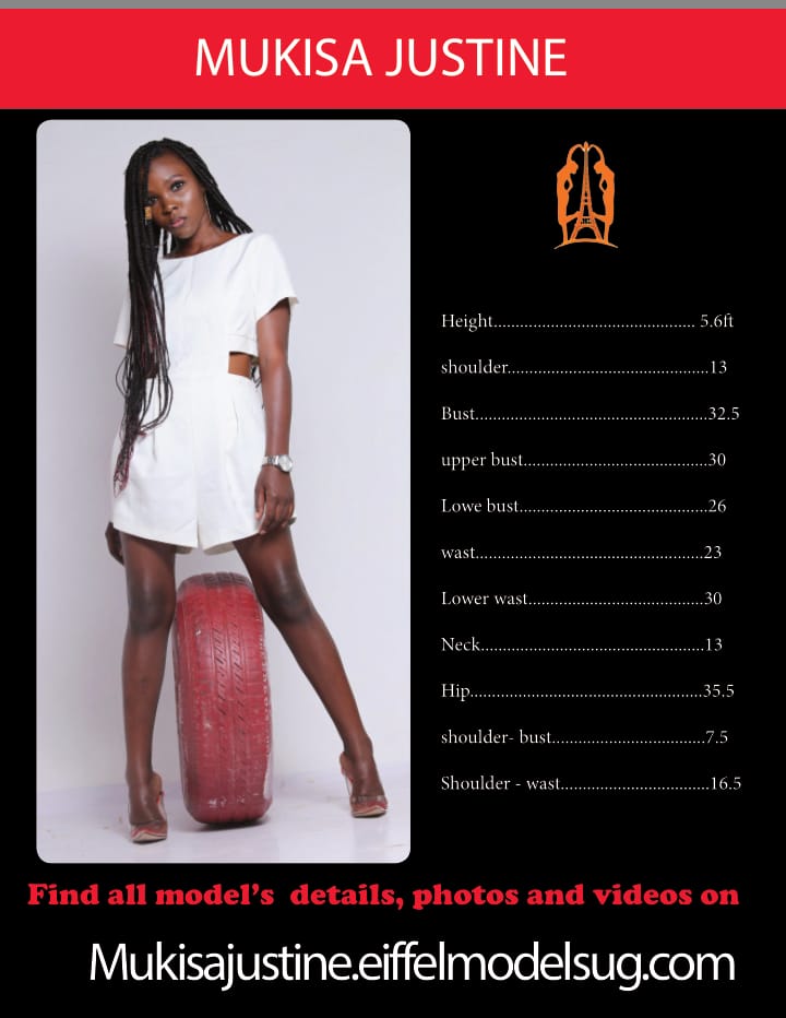 Justine Mukisa | Brave Ugandan Model Who Defeated Cancer 4 Justine Mukisa body size and height