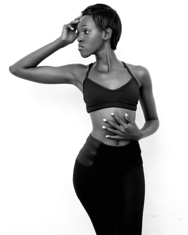 Herman Michelle The Model Talks About Success 26 Nekesa Michelle black and white image