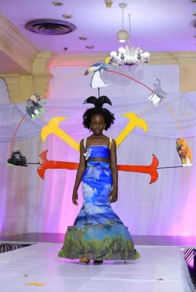 Mugasa Myra | Unravelling The Dazzling Ugandan Kid Model 7 Mugasa Myra on a runway event