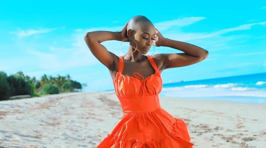 Judith Heard Shines in Koffi Olamide's Music Video "Andress"