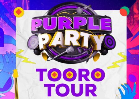 purple party tooro tour official flier