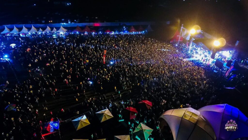 Purple Party Tooro Tour 2023 Exclusive Guide 2 huge crowds in fort portal
