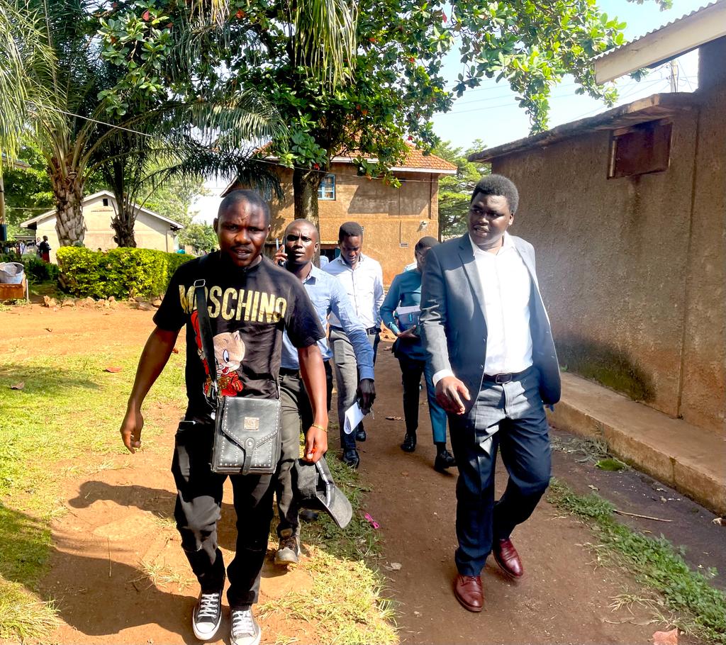 Okori brian touring with rhosa team
