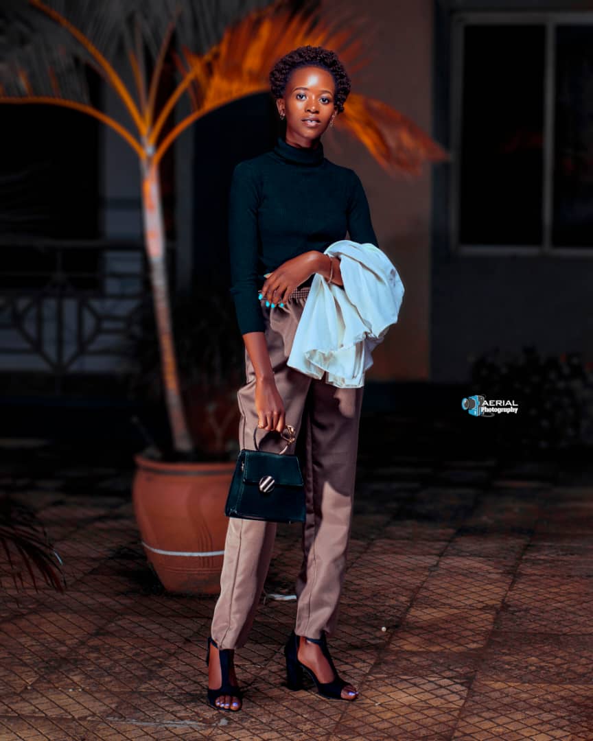 My first competition in Topmodeluganda #office wear cahllenge
