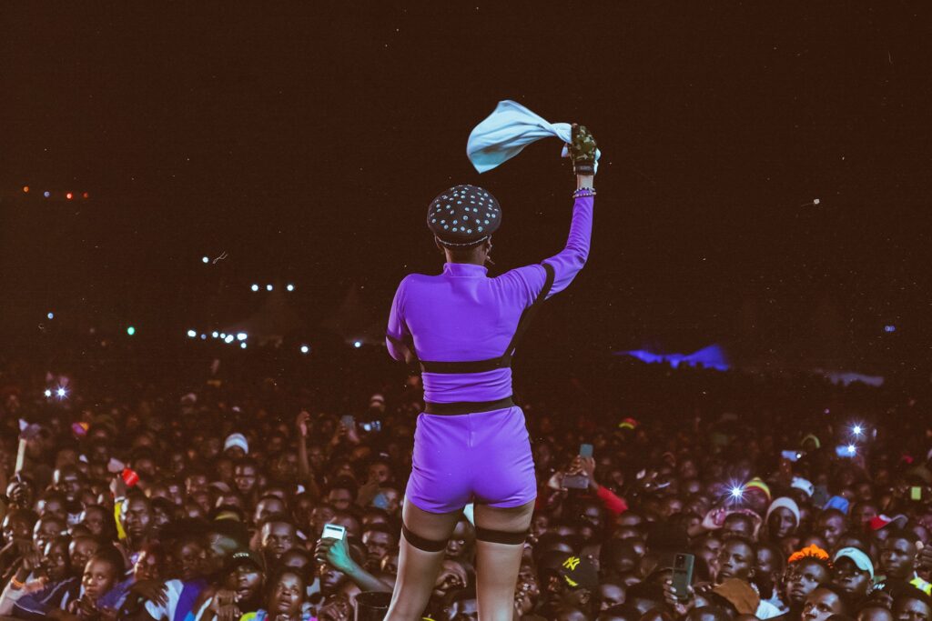 Purple Party Tooro Tour 2023 Exclusive Guide 5 Woman on stage during purple party show