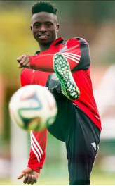 rickman manrick playing soccer