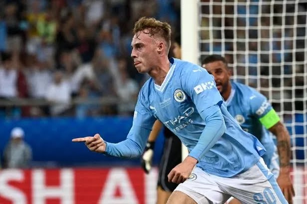 Manchester City Clinch Their First Ever UEFA Super Cup Trophy 3 Cole Palmer equaliser put City enroute to UEFA Super Cup glory