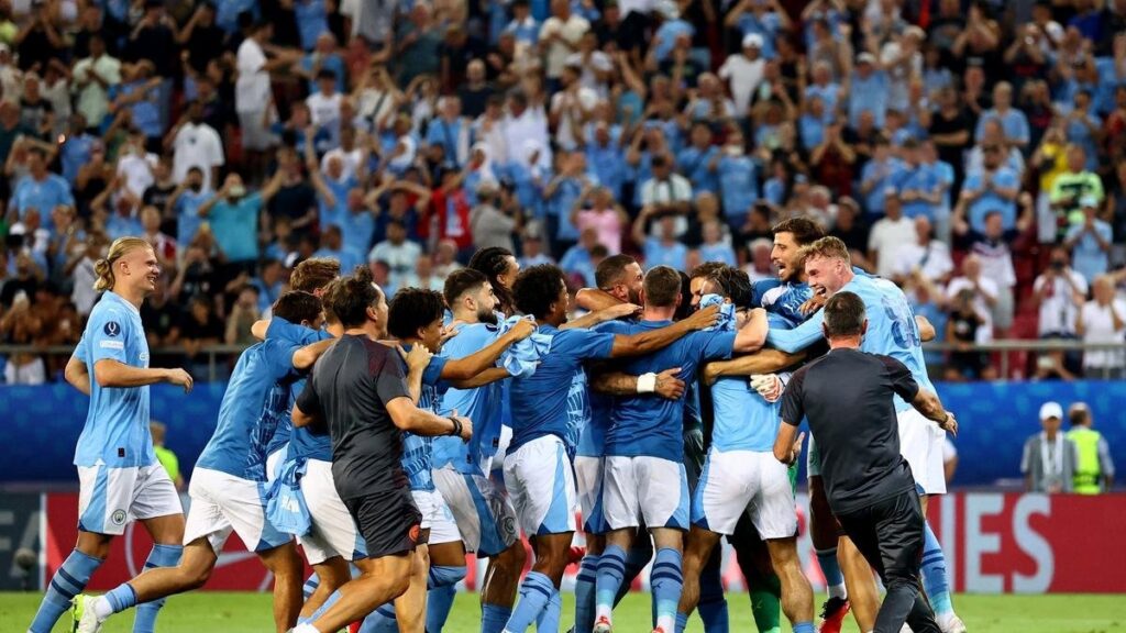 Manchester City Clinch Their First Ever UEFA Super Cup Trophy 1 Manchester City Clinch Their First Ever UEFA Super Cup Trophy