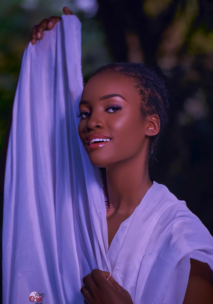Sharon Kiyimba Promise, Winner of Top Model Uganda 2023. 4 sharon kiyimba wears sharia