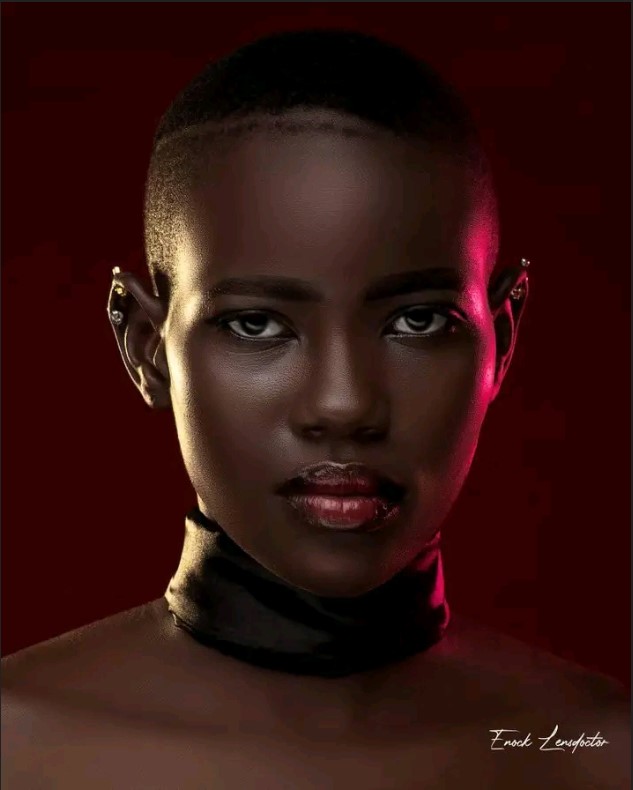 Haboya Peace, Fashion Diva Opens Up About Her Life 8 beautiful black ugandan girl with upper ear rings