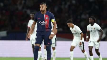 Kylian Mbappe Brace Not Enough as PSG Beaten 2-3 by Nice