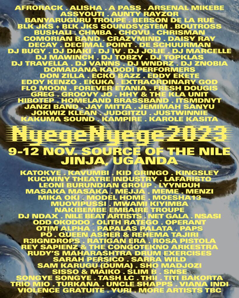 Nyege Nyege Festival line up