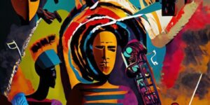 sankofa album art by AZAWI