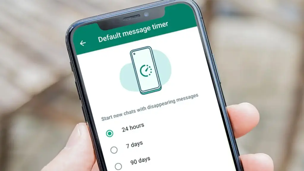 whatsapp disappearing messages