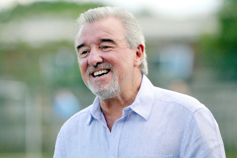 The late Terry Venables
