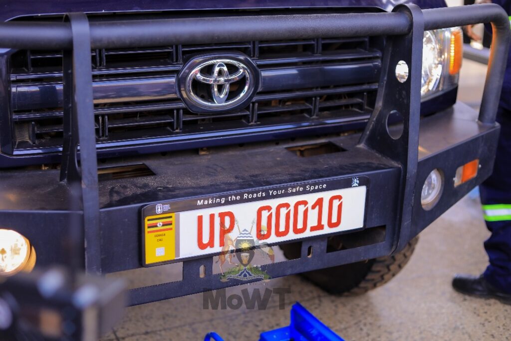 ugandan government launches ITMS numberplates