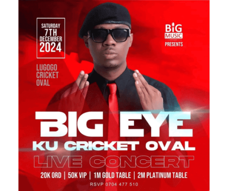 Big Eye Releases His Concert Date