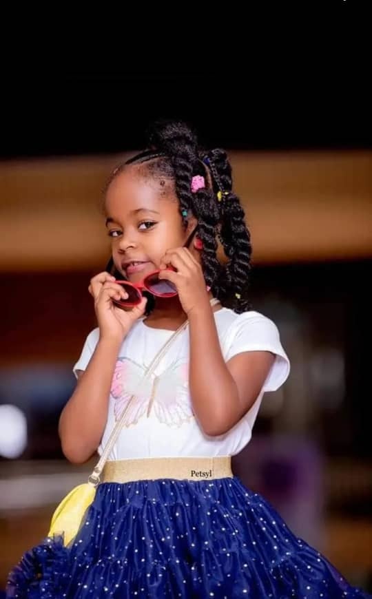 Mairah Muwanga Adams baby Ugandan african model