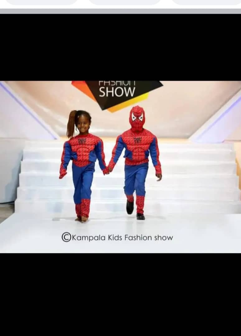 Mairah Muwanga Adams dressed as spiderman