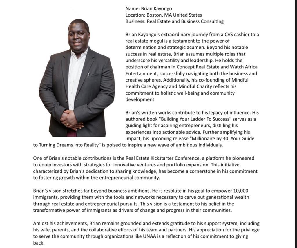 Brian Kayongo | Unraveling A Real Estate Mastermind 3 Brian Kayongo