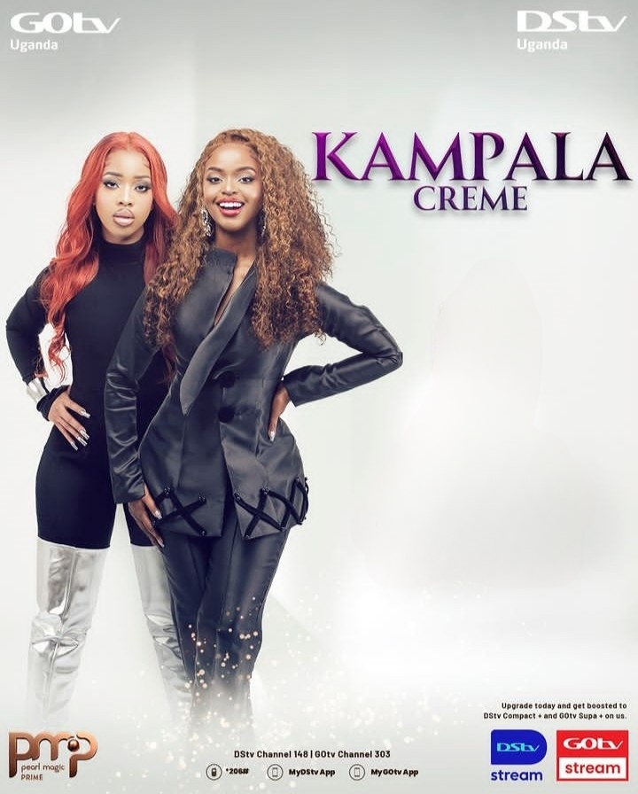 Baby Gloria and Etania poster for Kampala Creme