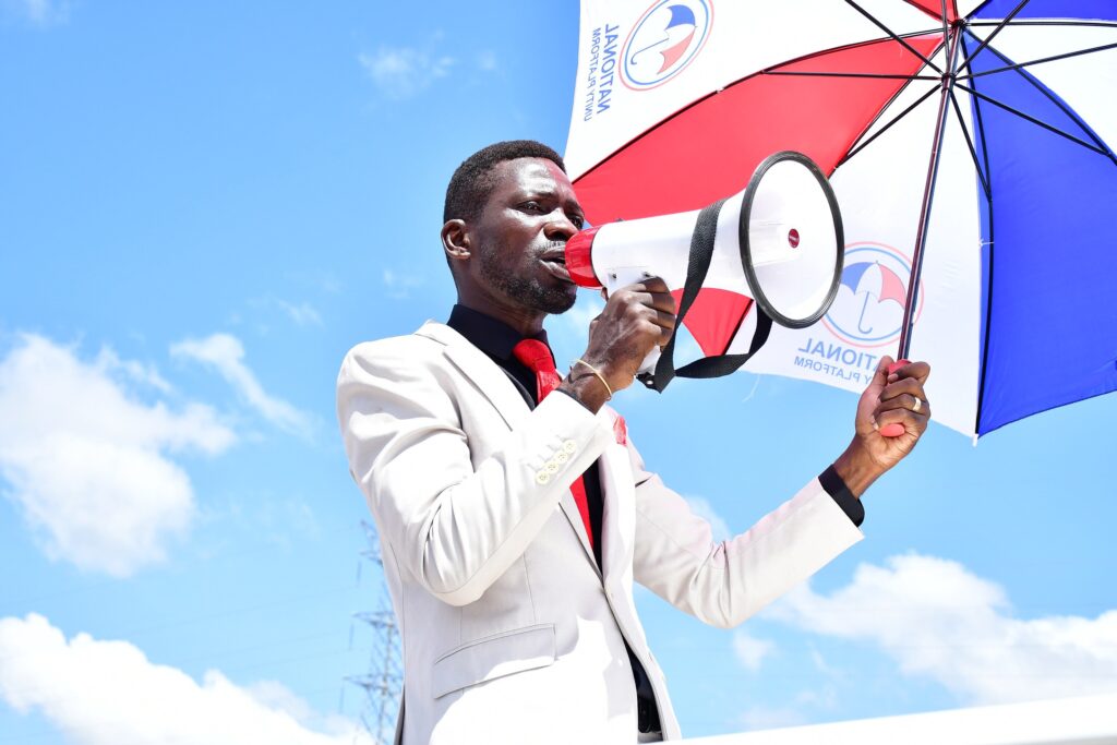 People's President, Bobi Wine, Nominated for Oscars 1 The people's President bobi wine at NUP headquarters
