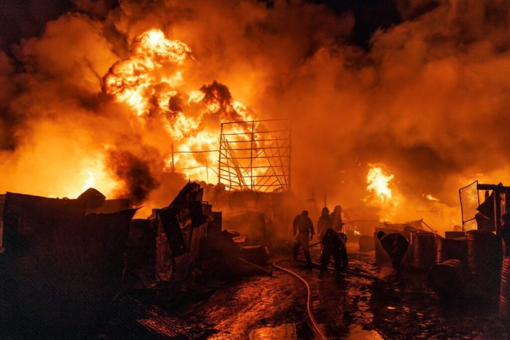 Nairobi Gas Blust fires