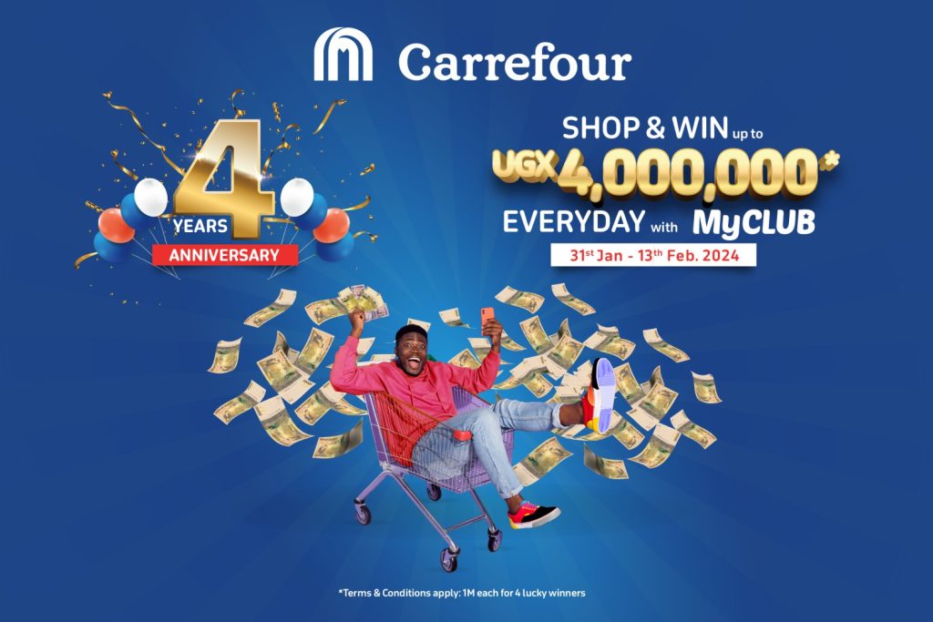 Carrefour to Give-away UGX 57 Million To Customers