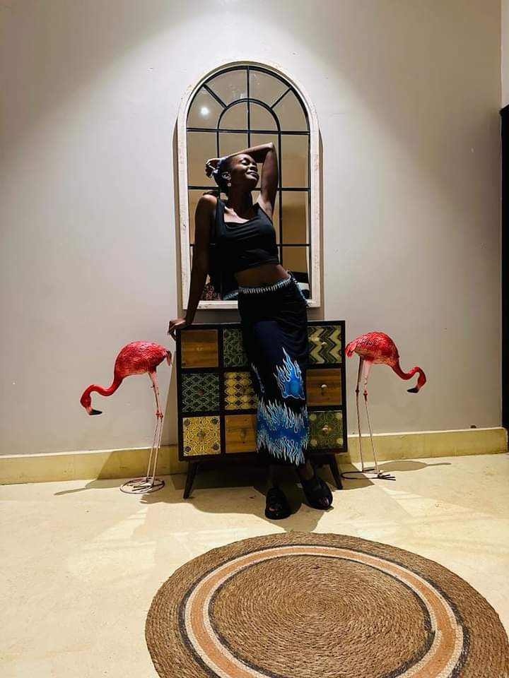Leah Nabukeera at Kalangala Island