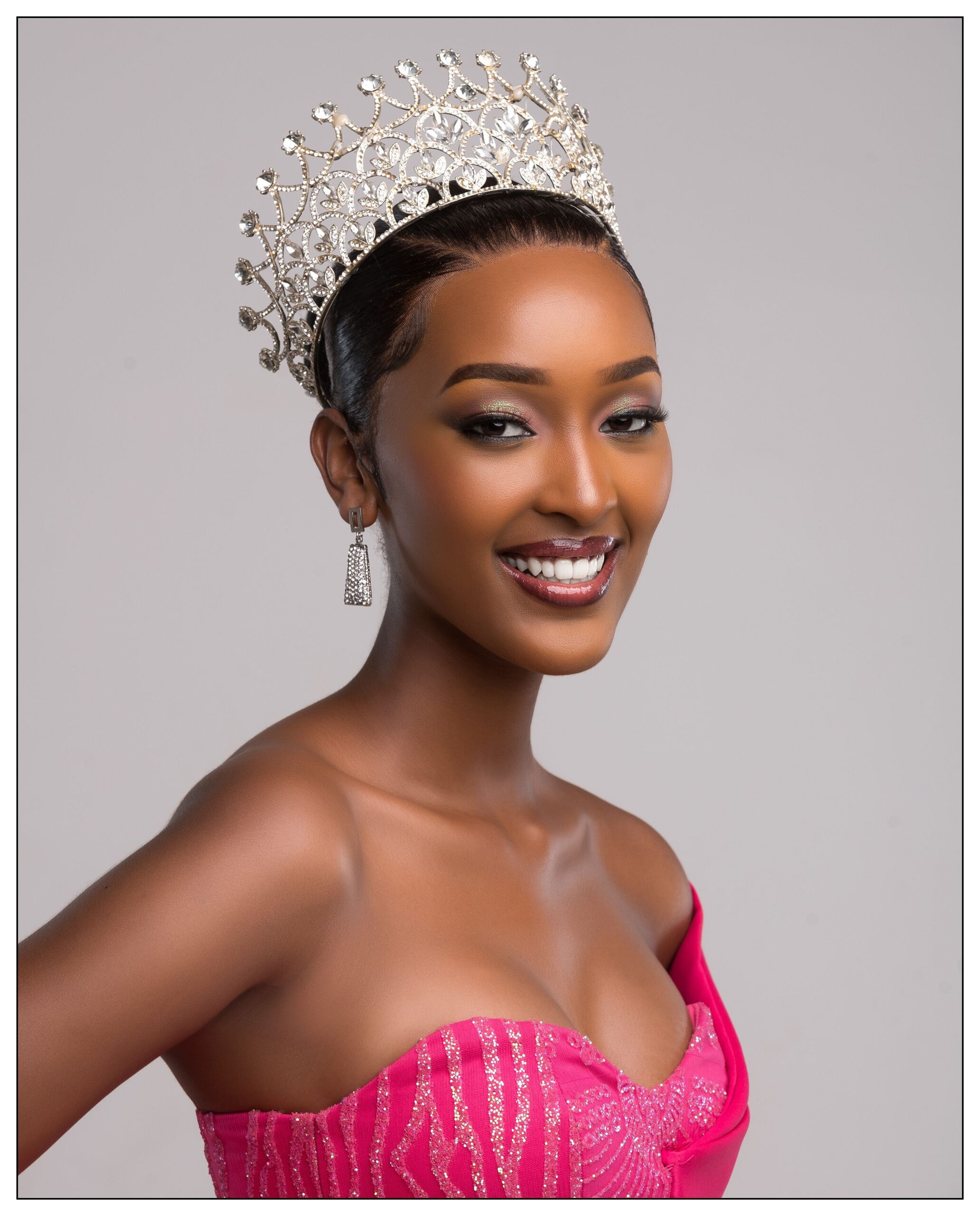 Hannah karema black Ugandan fashion model