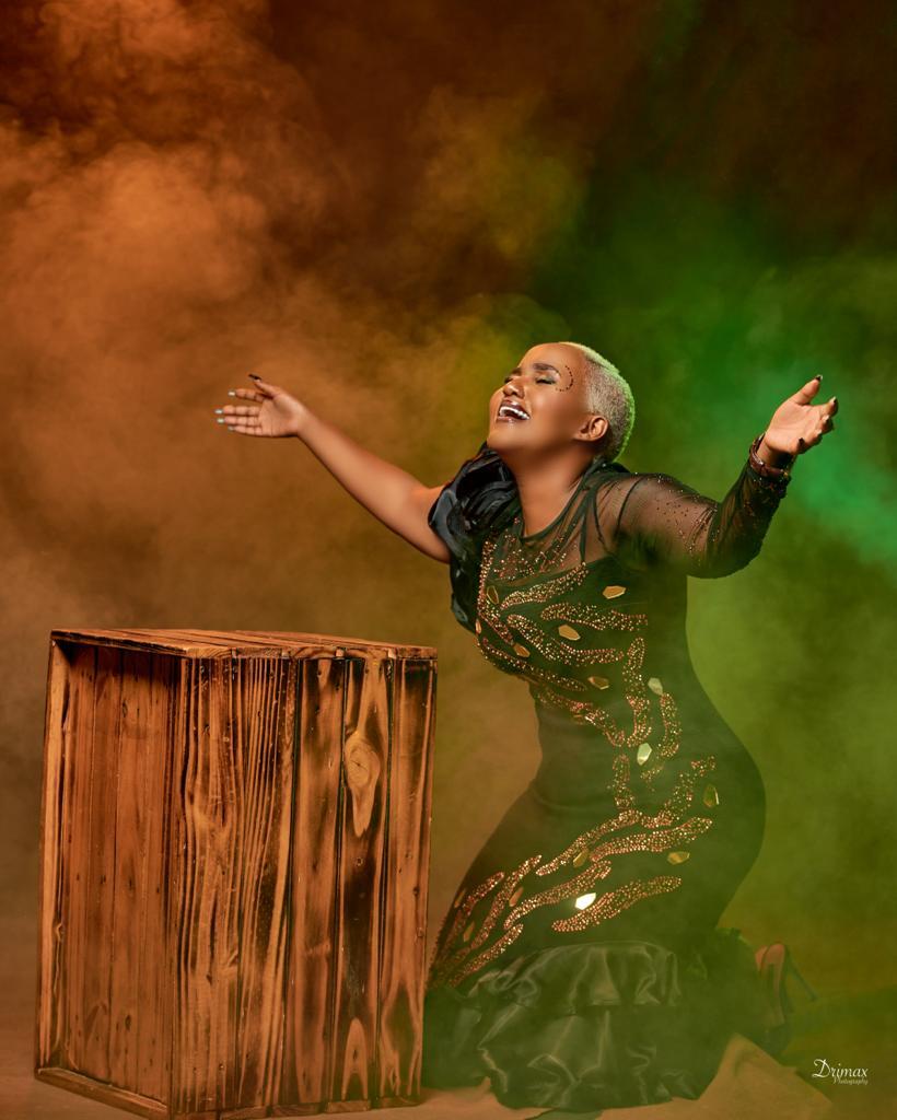 Meet Princess Sandra Elias, Maid In The Sanyu Series 23 Princess Sandra Elias kneeling down praising God