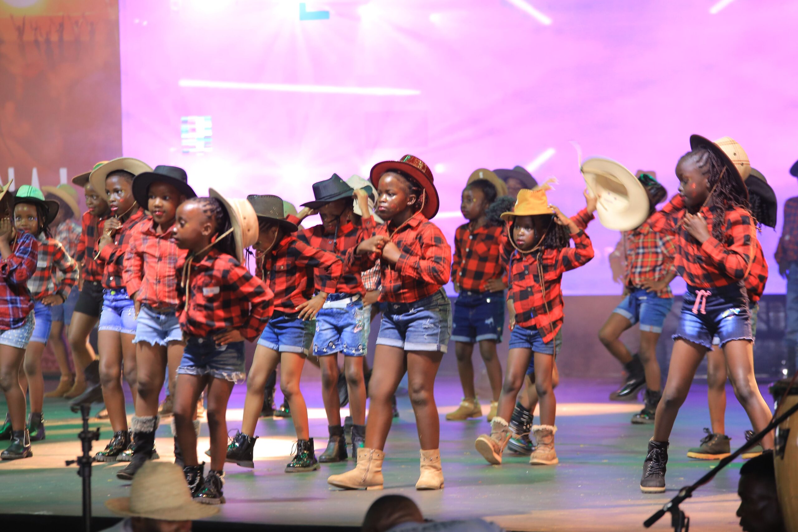 Toddlers perform for their parents on Good Friday 2024