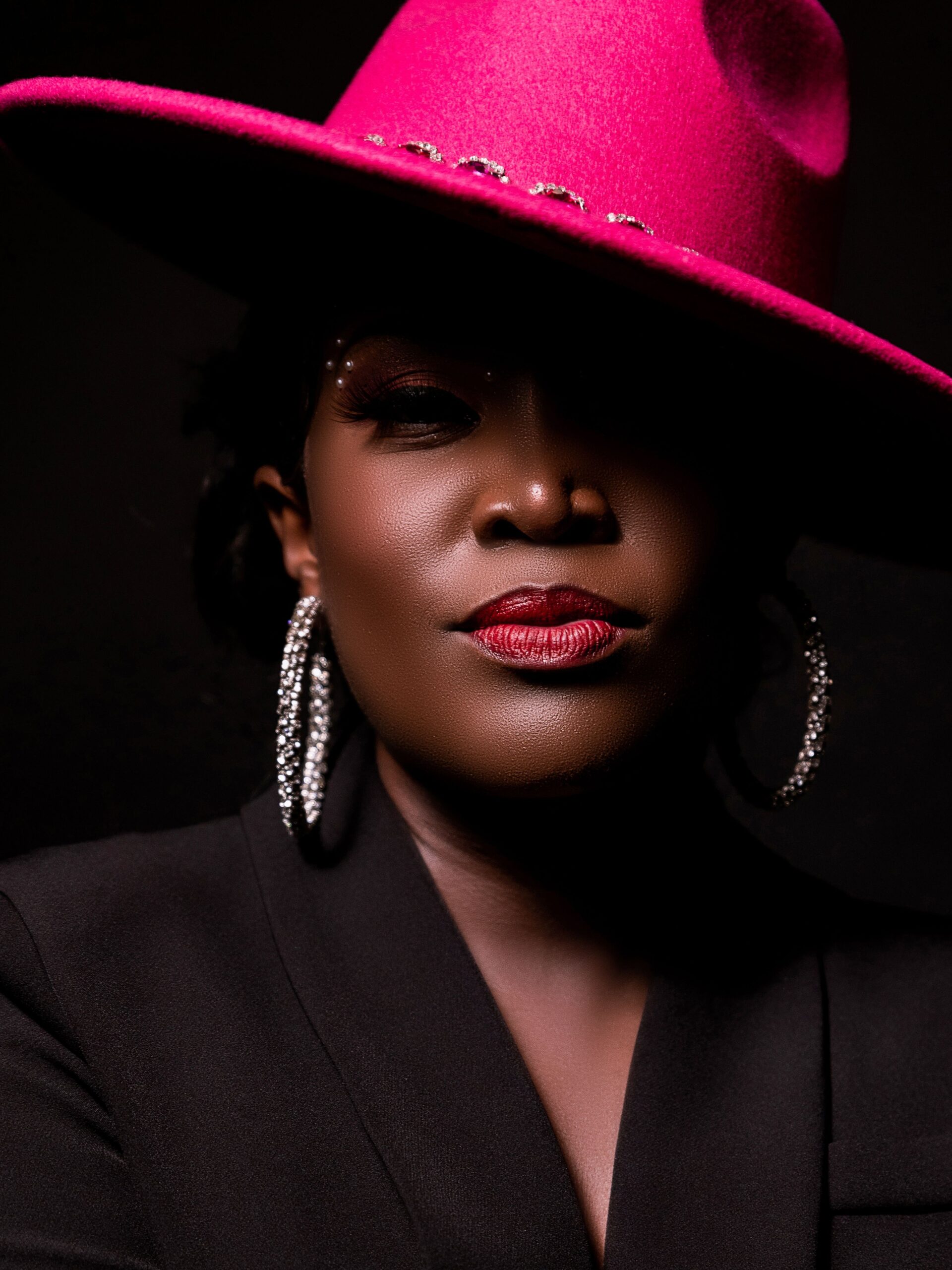 Love EP | Naira Ali Breaks Music Silence 4 Naira Ali in black with pink hat