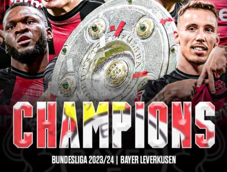 Bayer 04 Leverkusen crowned Bundesliga Champions