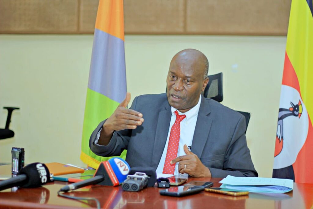 Kyambogo University VC Makes Spelling Error 3 Prof Eli Katunguka