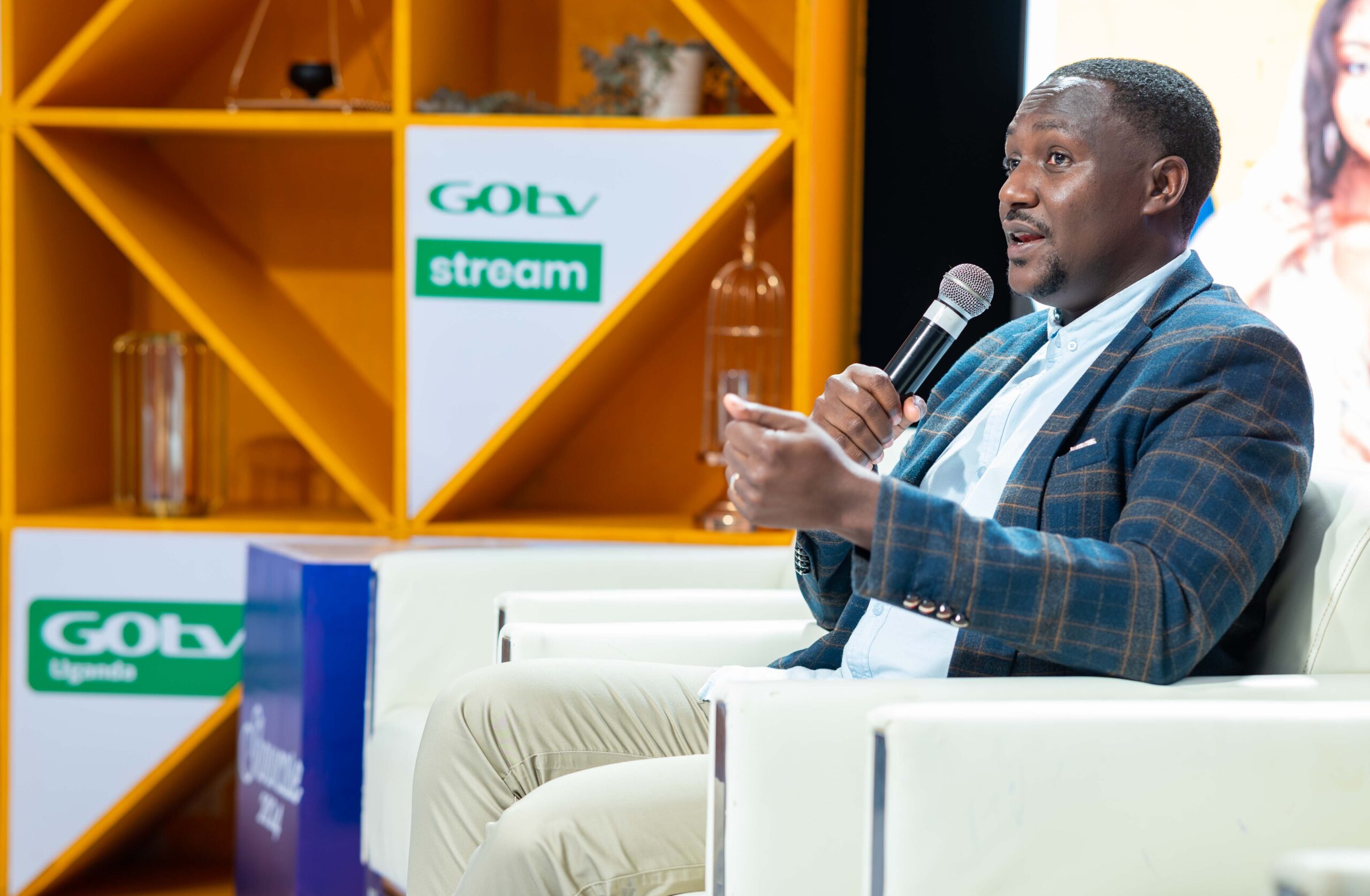 MultiChoice Launches New Series, Merges Pearl Magic Channels 16 Brian Mulondo speaking at 2024 annual MultiChoice showcase