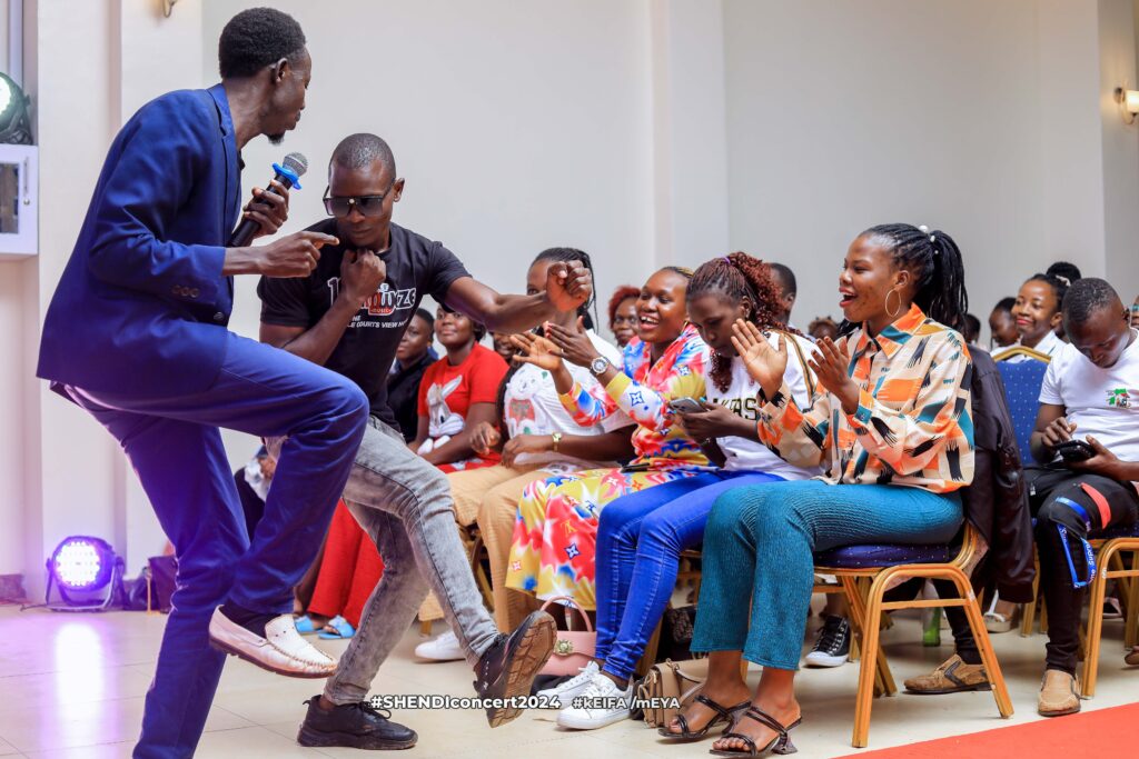 Wetsetse Suzan Shines at Shendi Concert.