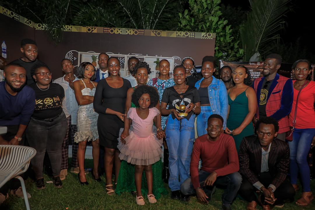 Winner of Ikon Fellowship 2024 Film Heading to Nigeria, Netflix 10 Ikon Fellowship 2024 and 2023 members pose for a photograph with the winner of 2024 Pauline Before who created TEEN ME