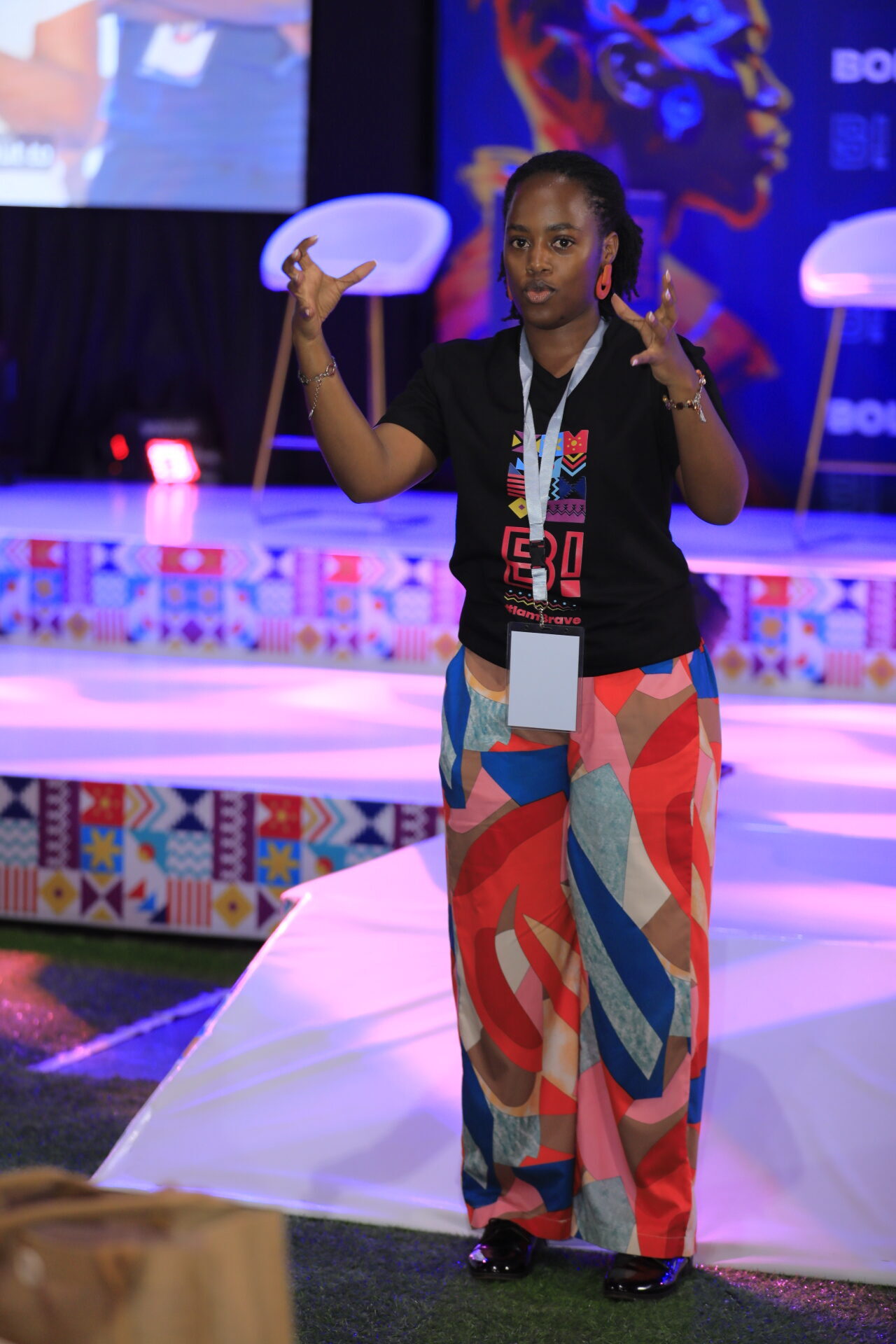 Tenge Tenge, Miss Uganda at BNN, Imara Girls Tournament